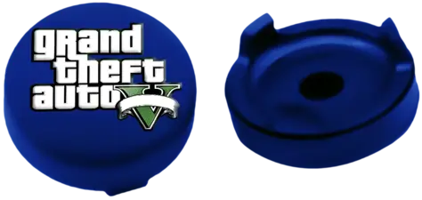 GTA V: Grand Theft Auto 5 Analog Freek and Grips for PS5 and PS4- Blue