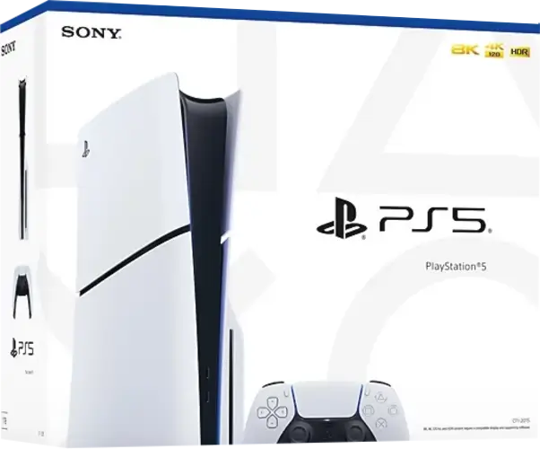Sony PlayStation 5 Slim Console (Disc Edition) - 1TB - 1Y Warranty