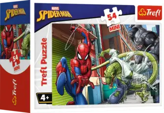 Trefl Marvel Spider Man and Villans Mini Puzzle - 54 Pcs (90963)
