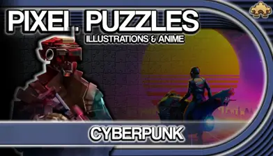 Pixel Puzzles Illustrations & Anime - Jigsaw Pack: Cyberpunk (91833)