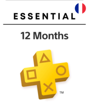 PlayStation Plus Essential Membership Subscription - France - 12 Months