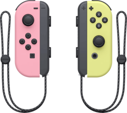 Nintendo Switch Joy-Con - Pastel Pink and Yellow