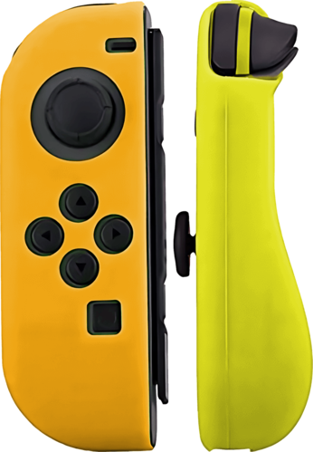 Nintendo Switch Joy-Con Cover Case - Yellow and Orange