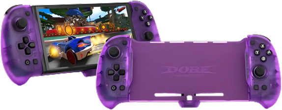 Dobe EGGSHELL Nintendo Switch Joy-Con Controller - Purple (95116)
