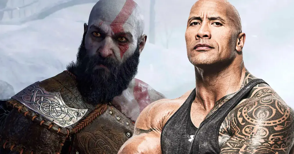 تفتكروا هنشوف The Rock في دور Kratos في مسلسل God of War!؟ 