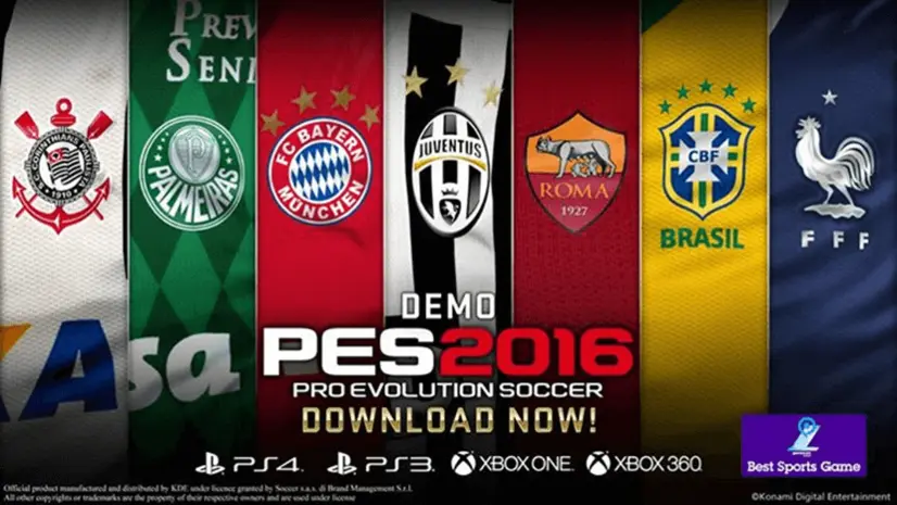 PES 2016 Demo available now