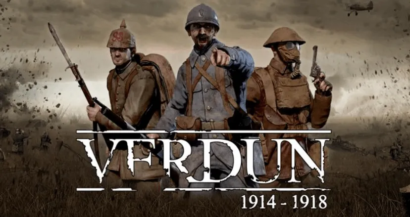 PS4 علي اجهزه VERDUN شاهد عرض لعبه 