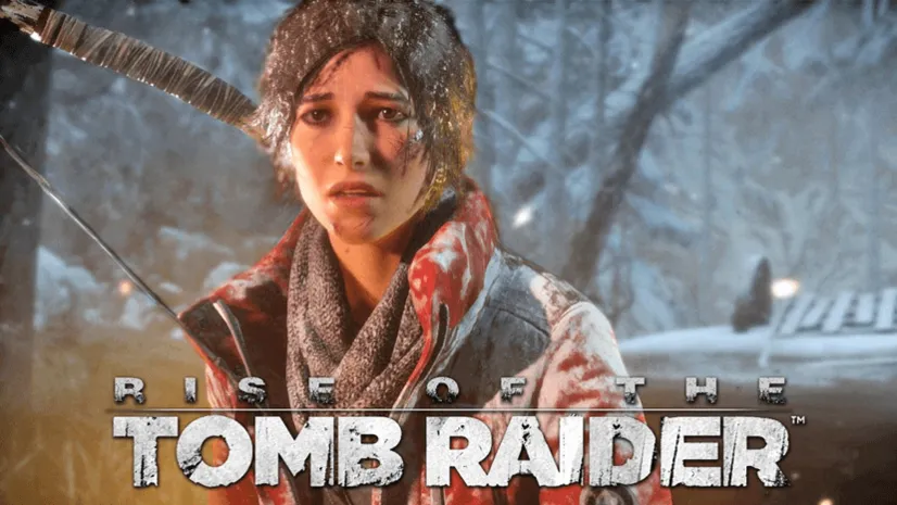 PS4 Pro على  Rise of the Tomb Raider شاهدوا لعبة 