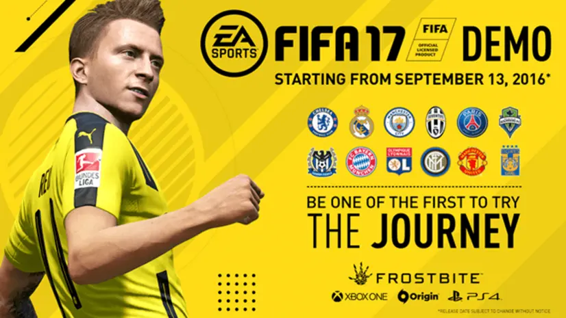 FIFA 17 DEMO RELEASE DATE