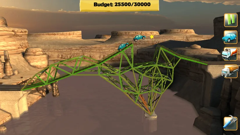 PS4 على Bridge Constructor اخيرا لعبه