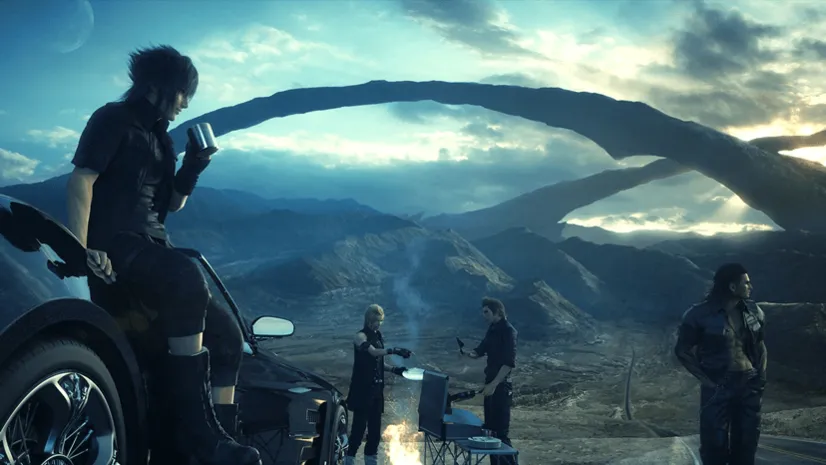 FINAL FANTASY XV شاهدوا معنا عرض إطلاق لعبة 