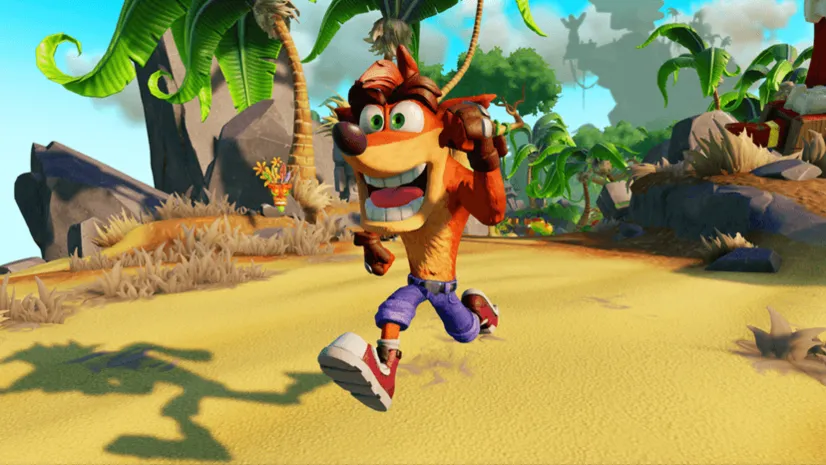 PS4 على Crash Bandicoot رجوع لعبه 