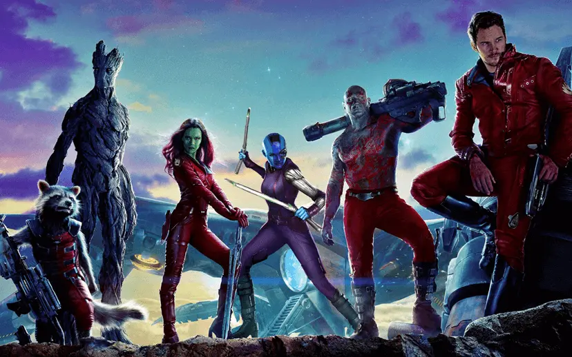 GUARDIANS OF THE GALAXY 2 عرض جديد لفيلم 