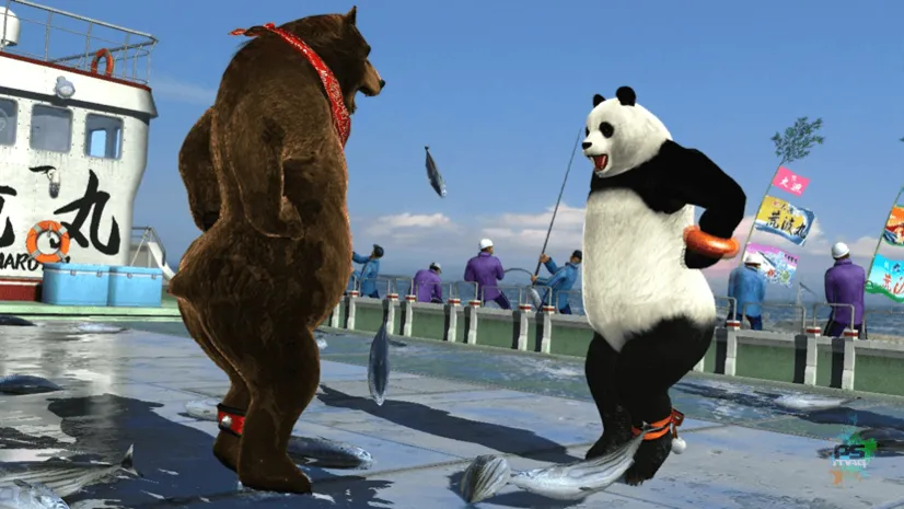 TEKKEN 7 قادمين الي  Kuma  والدب الشرس Panda الدب الأليفه 