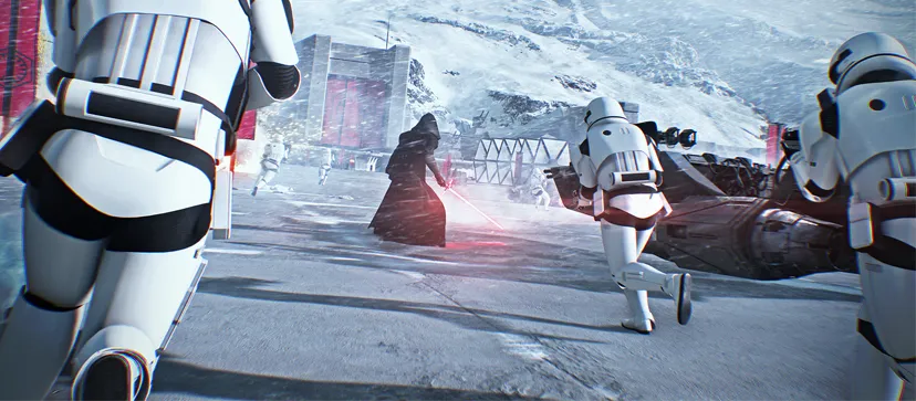  Star Wars Battlefront 2 الفيديو الاول لأسلوب اللعب الجماعى للعبه