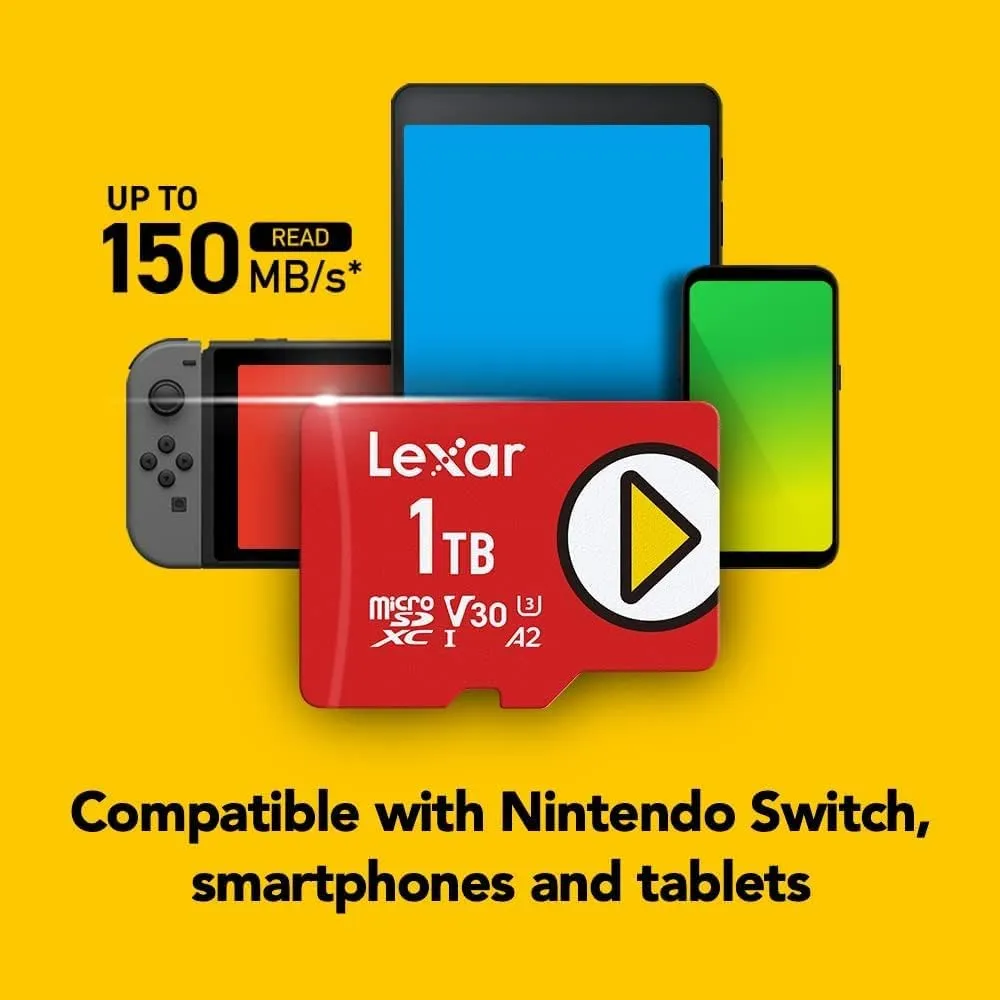 Lexar 128GB PLAY microSDXC