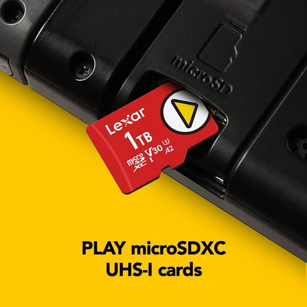 Lexar 128GB PLAY microSDXC for Nintendo Switch