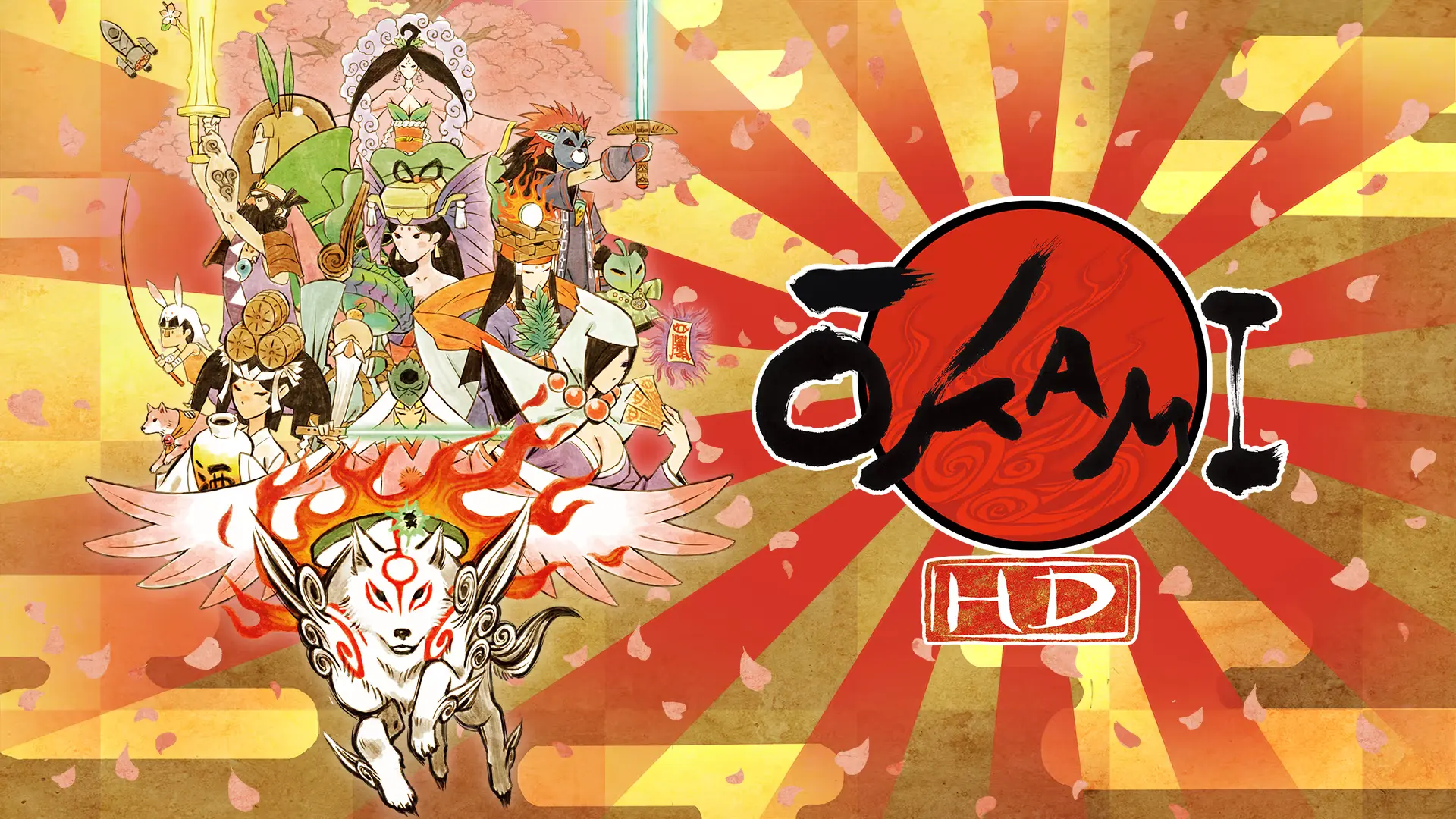 Okami HD Gameplay