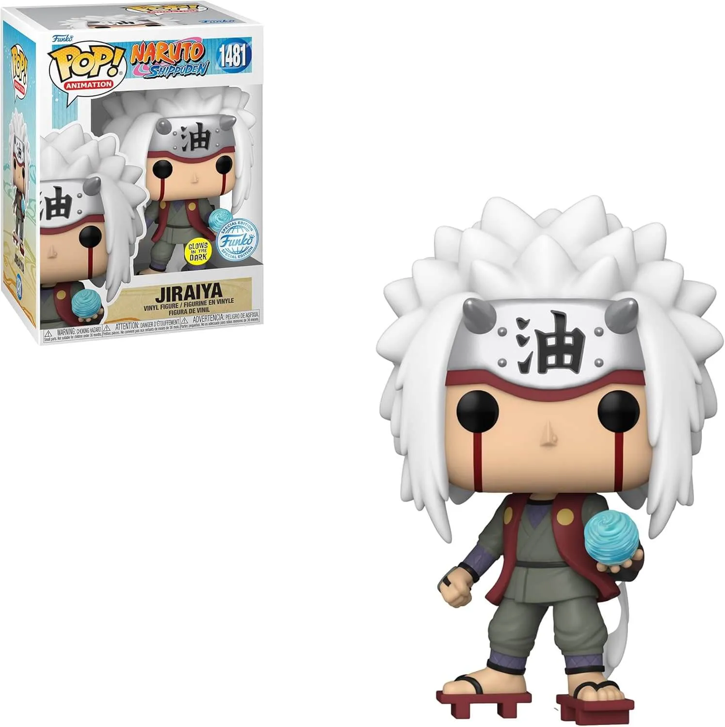 Funko Pop! Anime: Naruto - Jiraiya with Rasengan (GW)