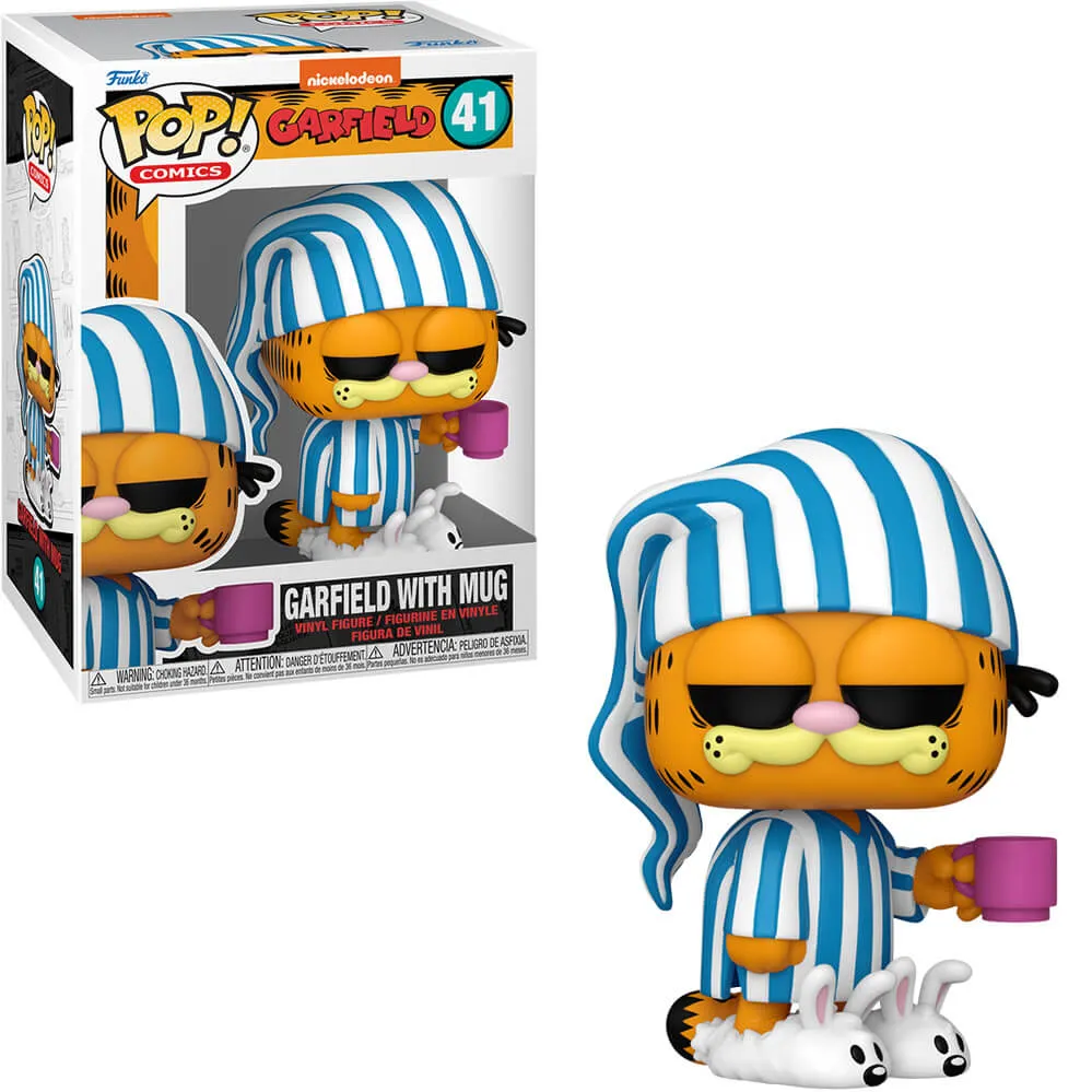 Funko Pop! Cartoon Animation - Garfield with Mug