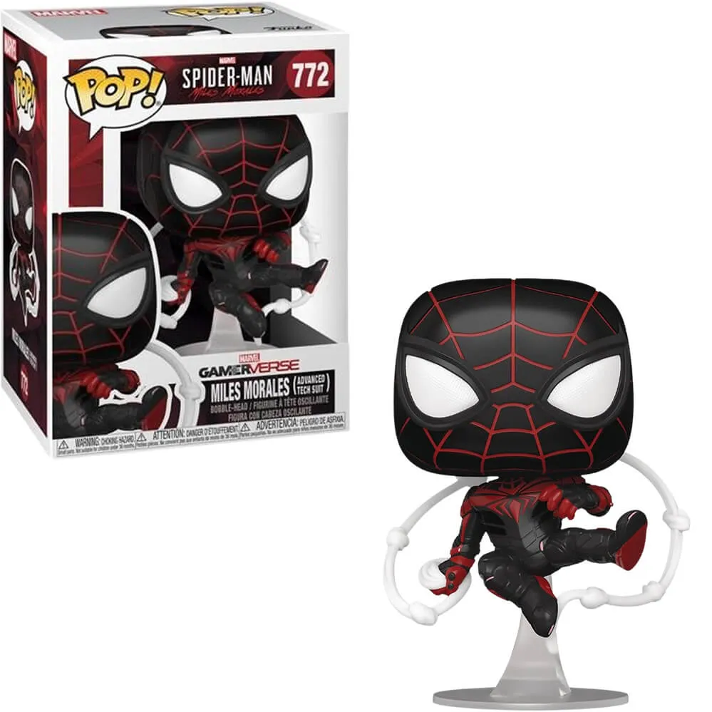 Funko Pop! Super Heroes: Marvel - Spider-Man: Gamerverse Miles Morales in Advanced Tech Suit