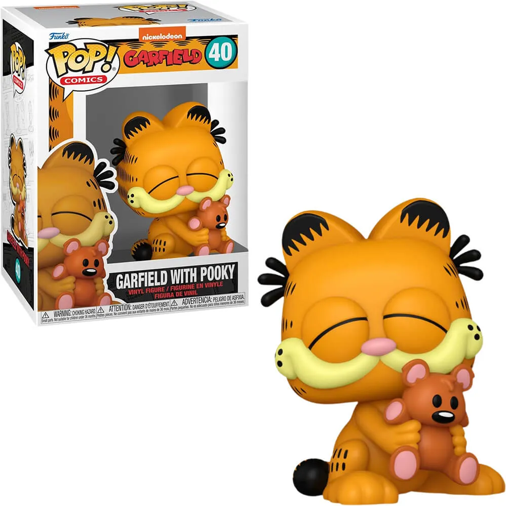 Funko Pop! Cartoon Animation: Nickelodeon Garfield - Garfield with Pooky #40