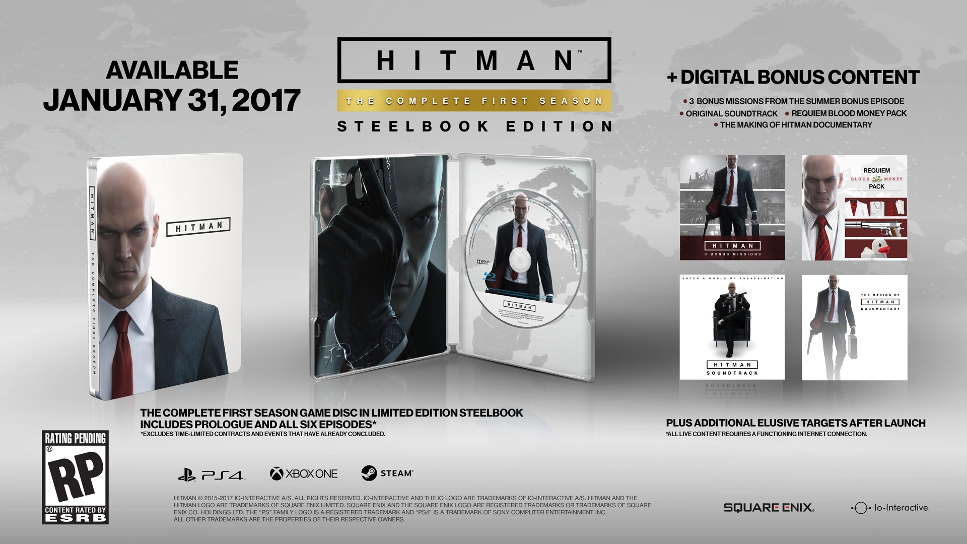 إصدار ستيلبوك من Hitman