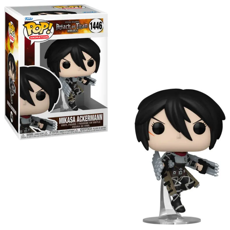 Funko Pop! Anime: Attack On Titan (Final Season) - Mikasa Ackerman