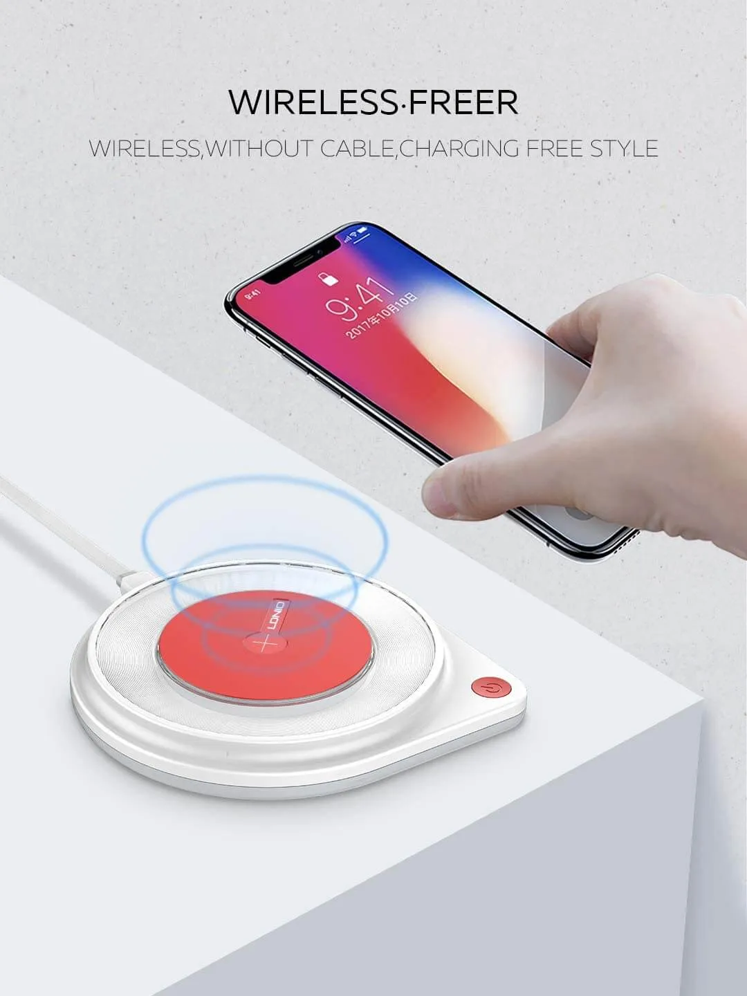 Ldnio AW001 Fast Wireless Charger with Lamp