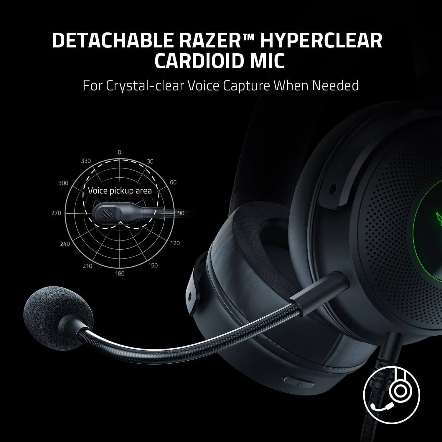 Razer Kraken V3 Wired USB Gaming Headset