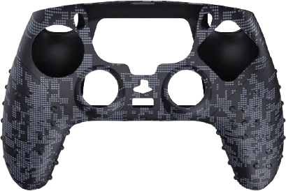 Spark Fox Silicone Cover with Analog Grips for PS5 DualSense Controller (Grip Pack) - Black