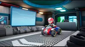 A screenshot of customizing a kart