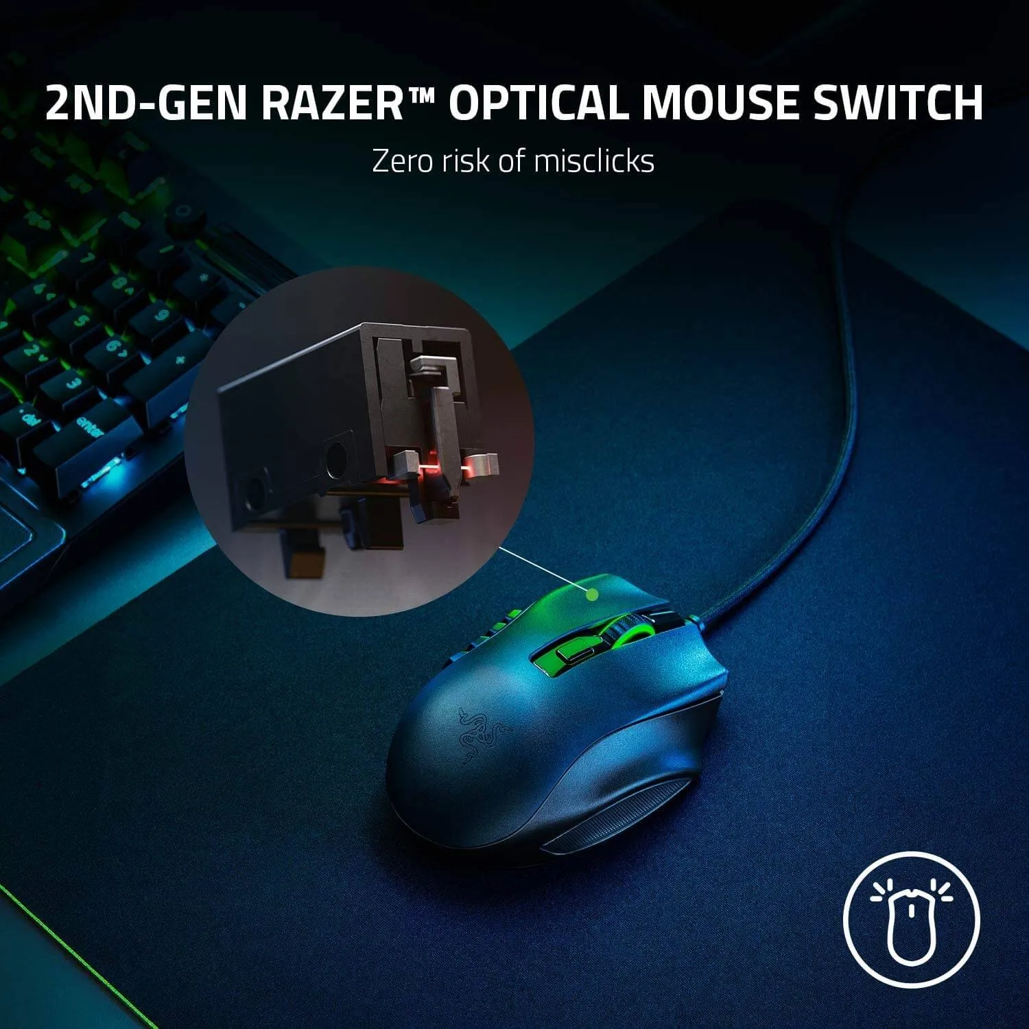 Razer Naga X Wired Gaming Mouse