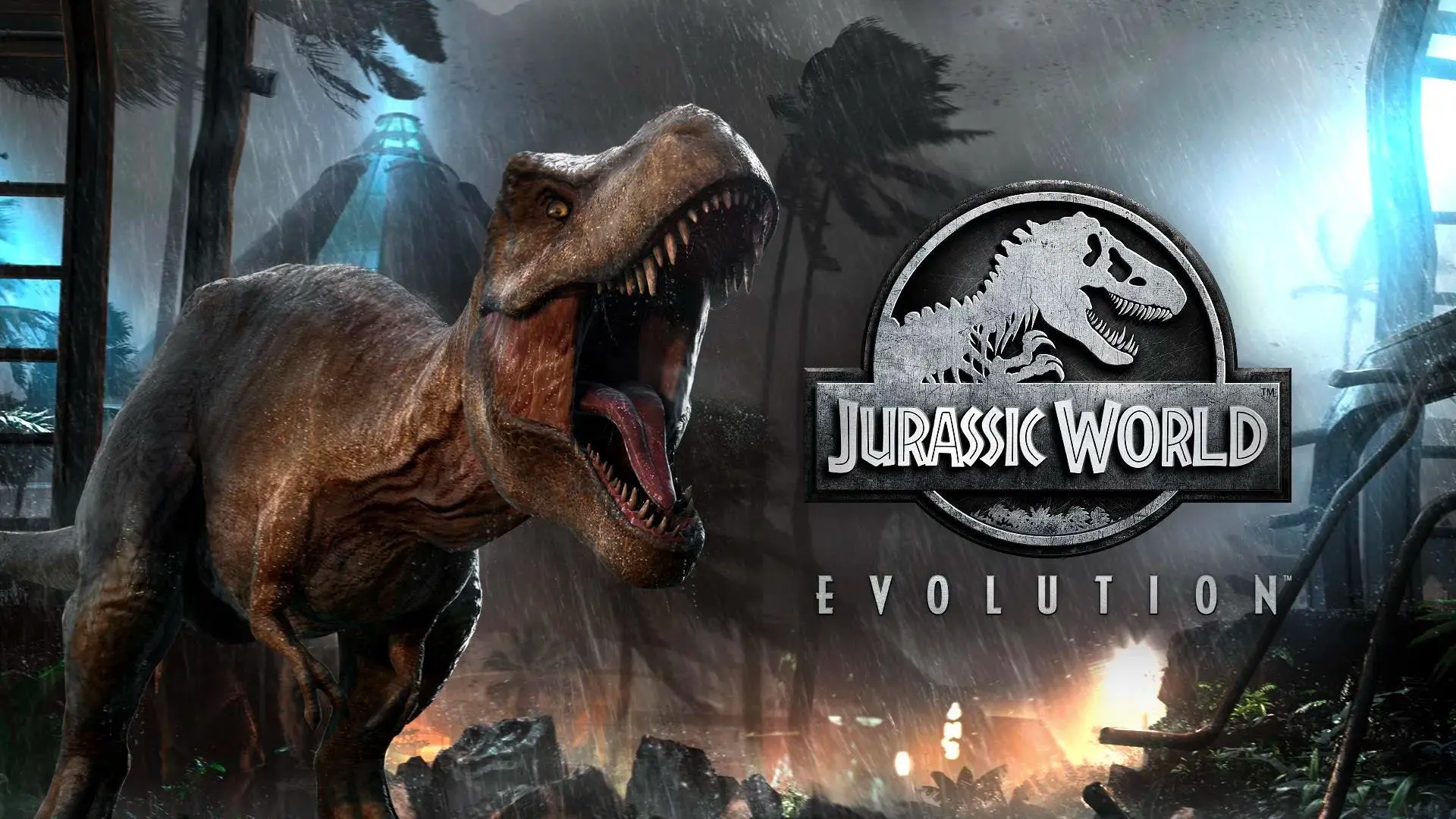 Jurassic World Evolution Game Cover