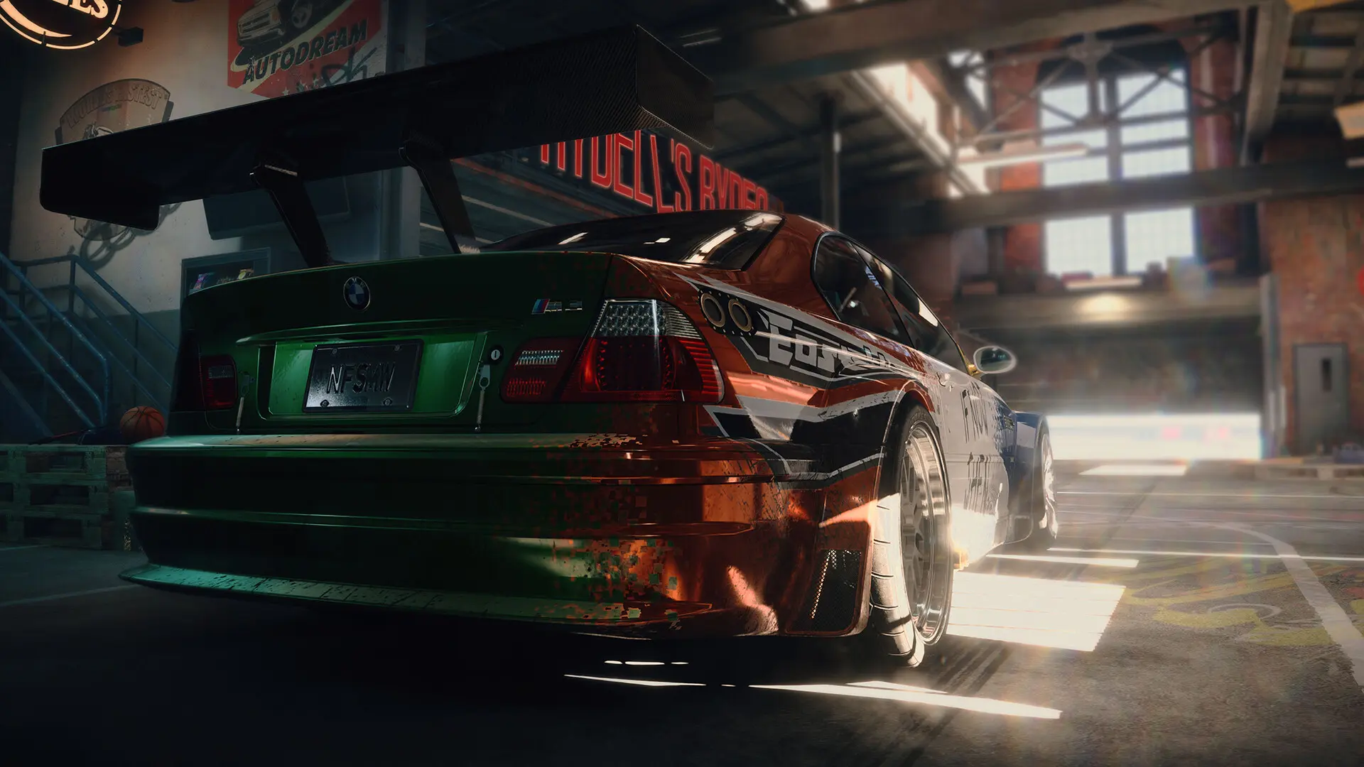 A screenshot of NFS Unbound