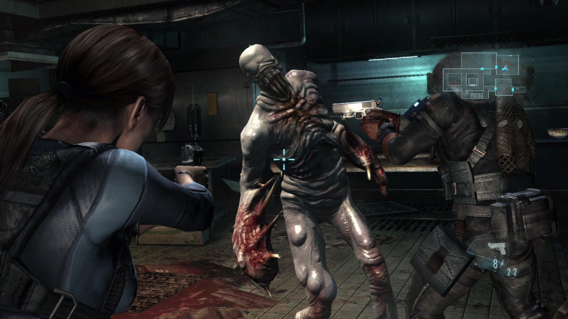 Resident Evil Revelations Ship Scene