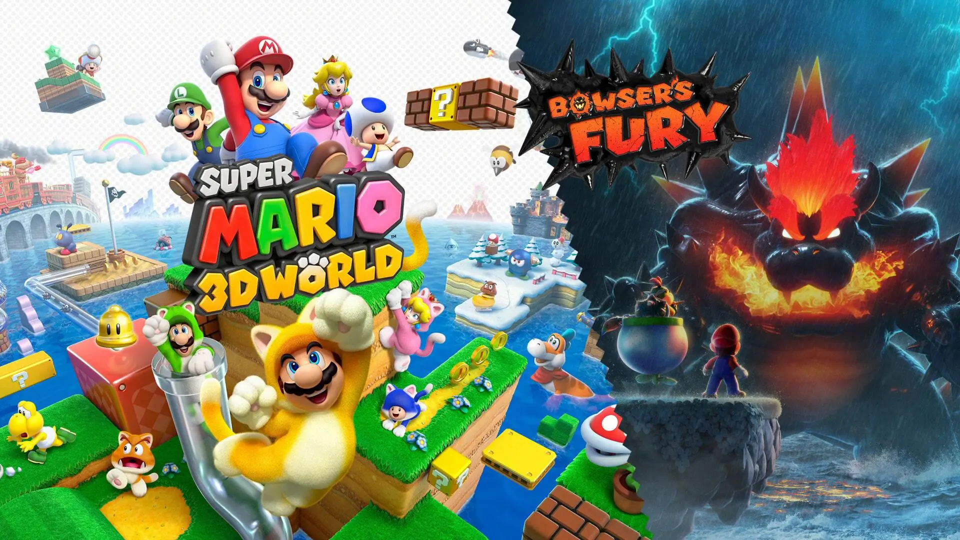 Super Mario 3D World + Bowser's Fury - Nintendo Switch