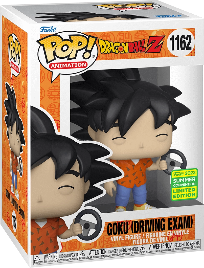 Funko Pop! Anime: Dragon Ball Z- Goku at Driving Exam (SDCC'22) (1162)  for sale in Egypt from Games2Egypt