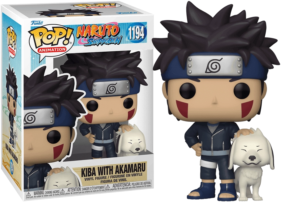 Funko Pop! Animation: Naruto - Kiba with Akamaru  for sale in Egypt from Games2Egypt