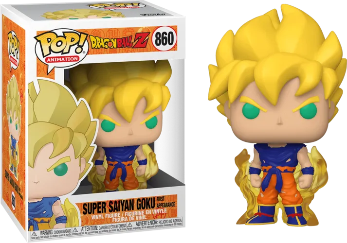 Funko Pop! Anime: Dragon Ball - Super Saiyan Goku (First Appearance)  for sale in Egypt from Games2Egypt