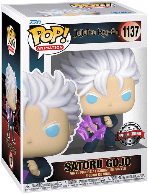 Funko Pop! Anime: Jujutsu Kaisen - Satoru Gojo Hollow Purple (Exc)  for sale in Egypt from Games2Egypt