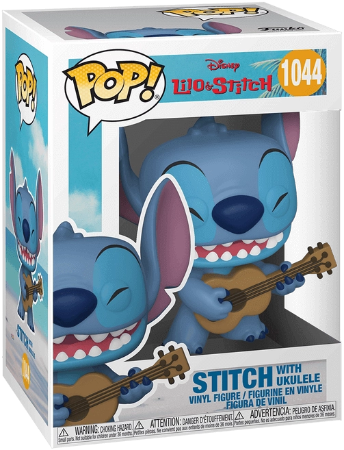 Funko Pop! Disney: Lilo & Stitch - Stitch with Ukulele  for sale in Egypt from Games2Egypt