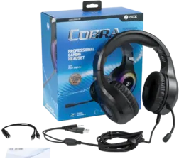 Zoook ZG-Cobra Wired RGB Gaming Headset - Black