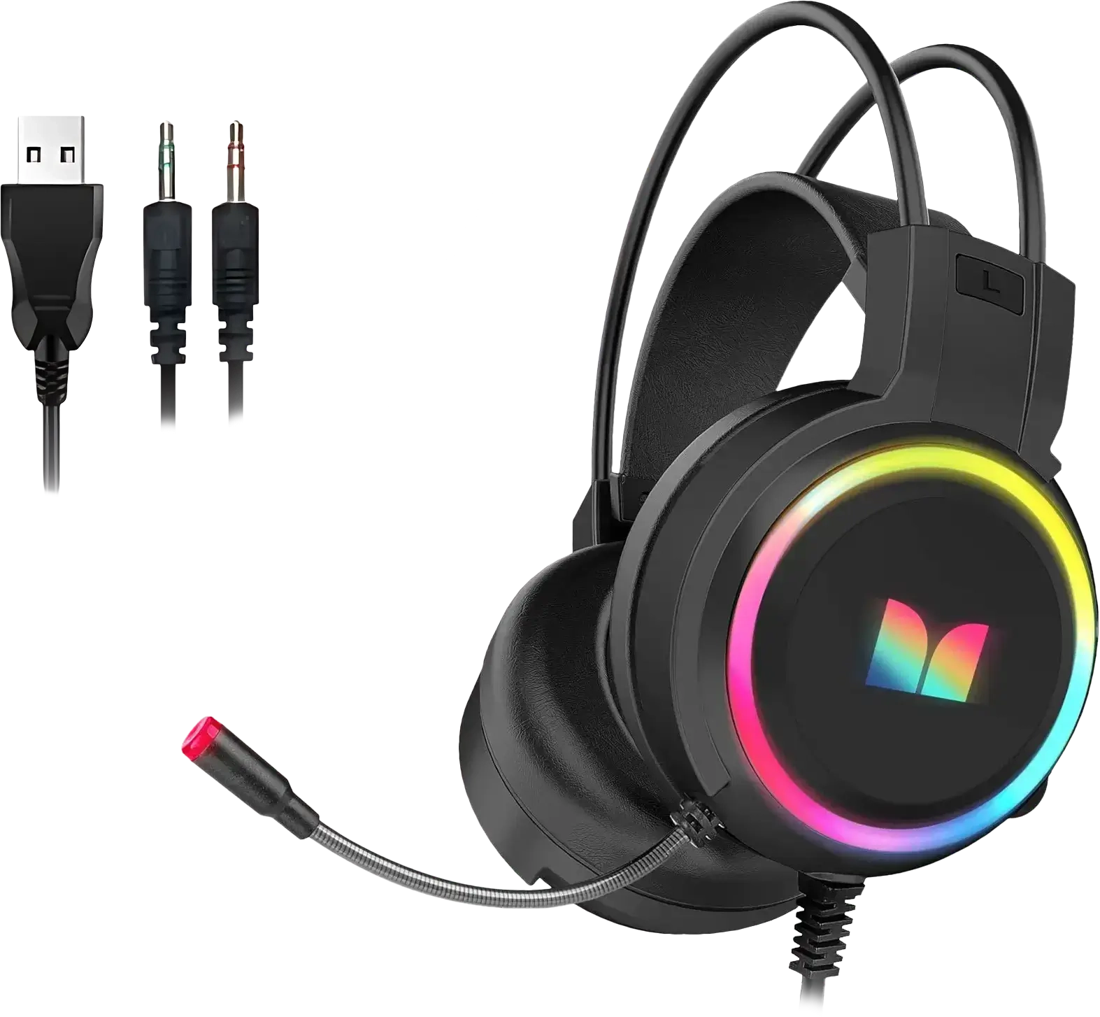 Monster G902 Wired RGB Gaming Headset - Black  for sale in Egypt from Games2Egypt