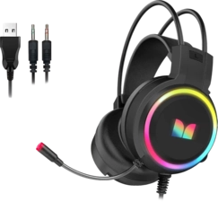 Monster G902 Wired RGB Gaming Headset - Black