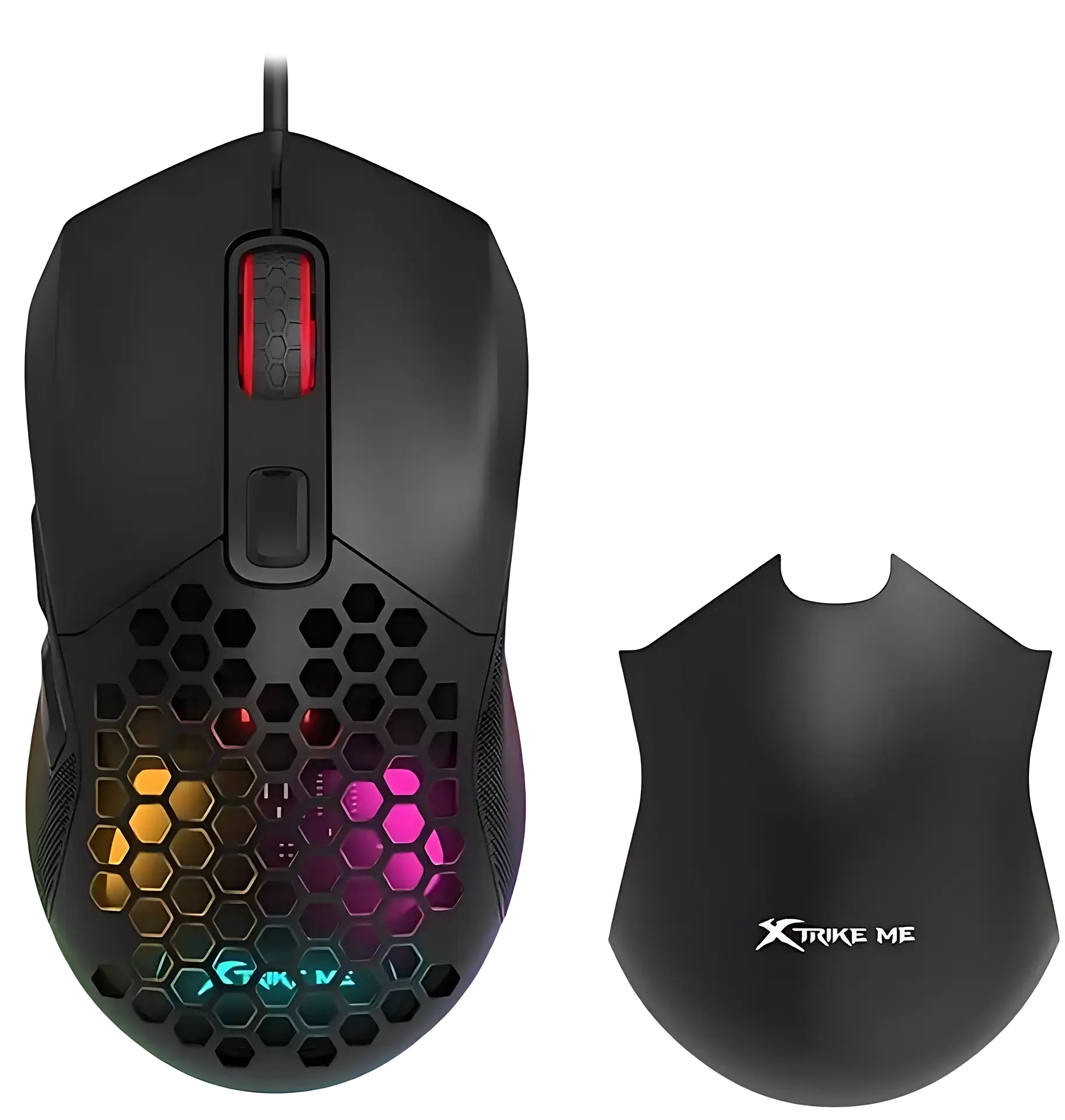 Xtrike Me GM316 Wired RGB Gaming Mouse - Black  for sale in Egypt from Games2Egypt