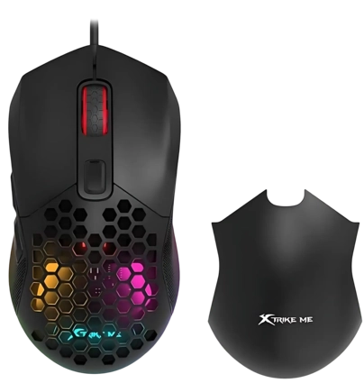 Xtrike Me GM316 Wired RGB Gaming Mouse - Black