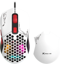 Xtrike Me GM316W Wired RGB Gaming Mouse - White