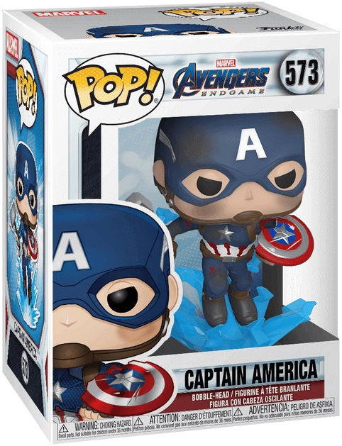 Funko Pop! Marvel Avengers Endgame - Captain America with Mjoinir (573)  for sale in Egypt from Games2Egypt