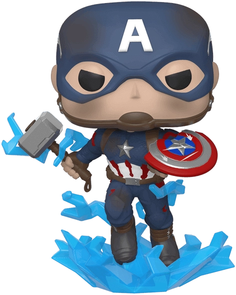 Funko Pop! Marvel Avengers Endgame - Captain America with Mjoinir (573)  for sale in Egypt from Games2Egypt